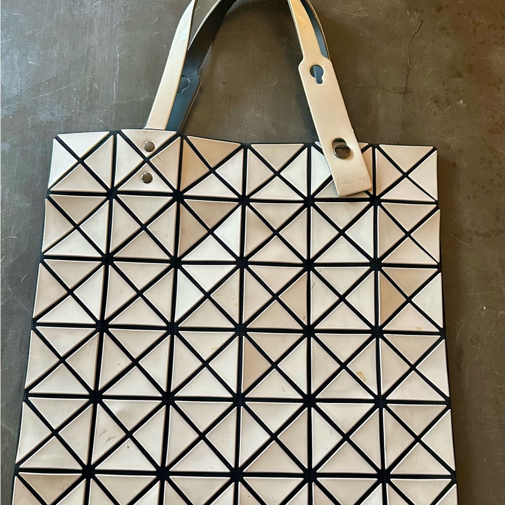BAOBAO Geometric Patterned Tote Bag